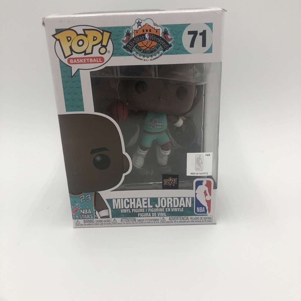 Micheal Jordan Pop Funko 71 2020 Upper Deck NBA All Stars San Antonia 96
